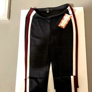Skinny plaid leggings